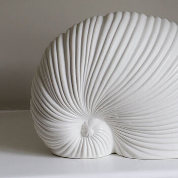 Large White Shell Ornament, 3 of 4