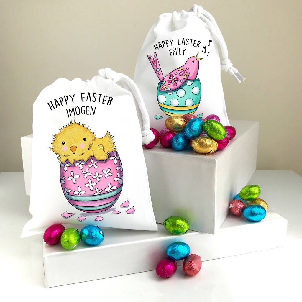 Easter Treats In Personalised Gift Bag, 1 of 9
