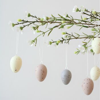 Set Of Twelve Mini Speckled Eggs By Ella James | notonthehighstreet.com