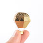 Hot Air Balloon Mini Model, Brass Diy Building Kit, thumbnail 3 of 4