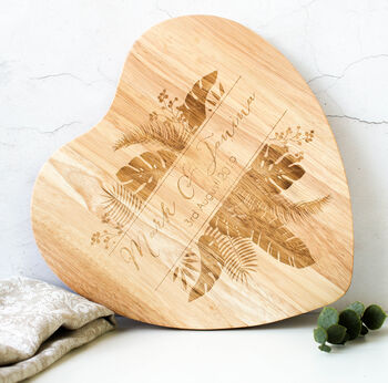 Personalised Chopping Board, Palm Print, 5 of 6