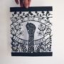 'We Rise By Lifting Others' Papercut, thumbnail 4 of 4