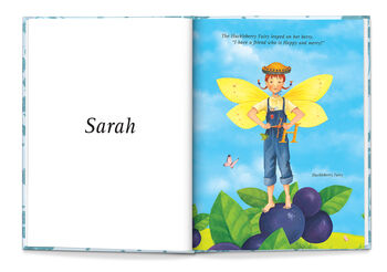Personalised Children's Book My Very Own Fairytale Blue, 8 of 11