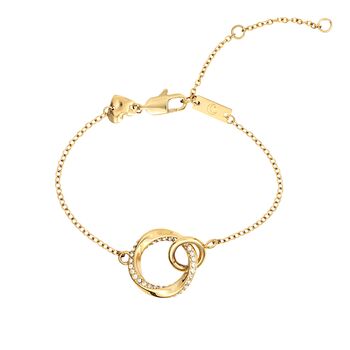 Personalised Glistering Eclipse Bracelet In Gold, 6 of 6
