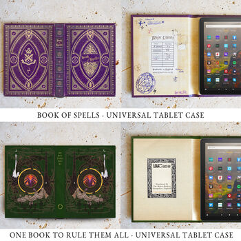 Universal Tablet Case With Hardback Book Style Covers, 6 of 10