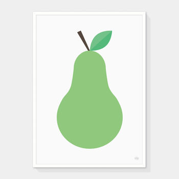 Green Pear Print, 3 of 4
