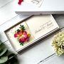 Handmade Wedding Money Wallet Hibiscus Flower, thumbnail 6 of 6