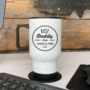 Personalised Best Dad Travel Coffee Cup, thumbnail 1 of 2