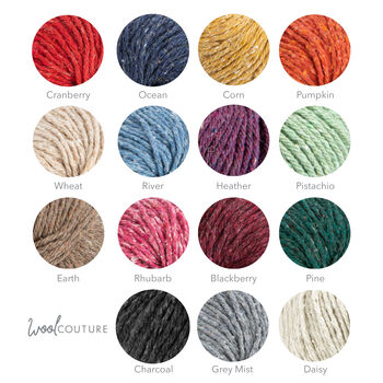 Christmas Gonk Blanket Intermediate Knitting Kit, 9 of 9