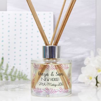 Personalised New Home Reed Diffuser Gift Set, 6 of 11