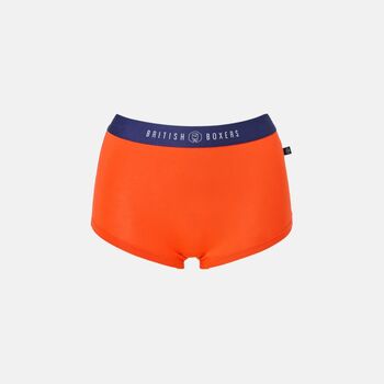 Women's 'Warm Spice' Four Pack Bamboo Hipster Briefs, 5 of 6
