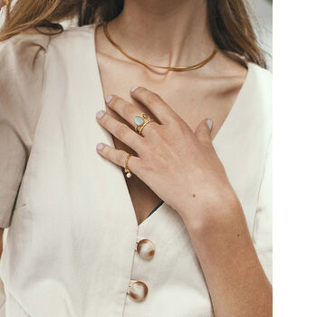 Pearl Drop Ring, 7 of 12