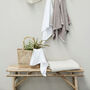 Mandisa Bamboo Outdoor Bench, thumbnail 4 of 8