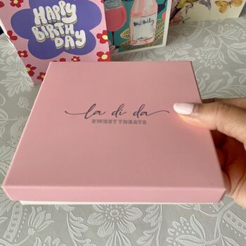 Birthday Letterbox Personalised Vanilla Cookie, 5 of 12