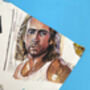 90s Nick Cage Tea Towel, Con Air 90s Mullet Inspired Kitchen Towel, thumbnail 1 of 12