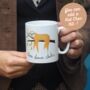 Funny Sloth Retirement Gift Mug / With Hot Choc Kit, thumbnail 1 of 5