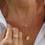Gold Colour Mini Horoscope Symbol Necklace, thumbnail 1 of 9