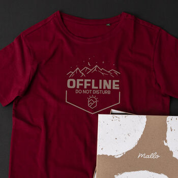 'Offline' Cotton T Shirt For Men, 2 of 7