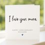 Anniversary Card For My Husband, Personalised Card For Him, thumbnail 4 of 8