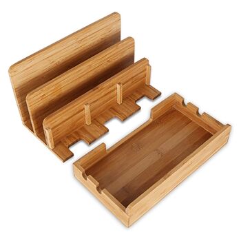 Bamboo Charging Multi Device Docking Station, 3 of 8