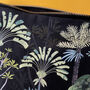 Personalised Cosmetic Bag Black Jungle Design, thumbnail 4 of 5