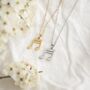Music Note Charm Necklace With Birthstone, thumbnail 8 of 9