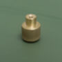 Knurled Button Cabinet Knob 20mm Satin Brass, thumbnail 2 of 9