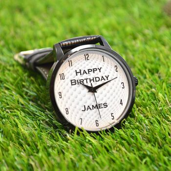 golf yardage wrist watch