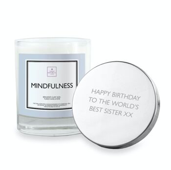 Personalised Mindfulness Scented Candle, 3 of 3