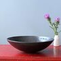 Wedding Gift For Newlyweds Large Metal Centrepiece Bowl, thumbnail 1 of 8