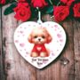 Personalised Pet Poodle Love Decoration, thumbnail 2 of 2