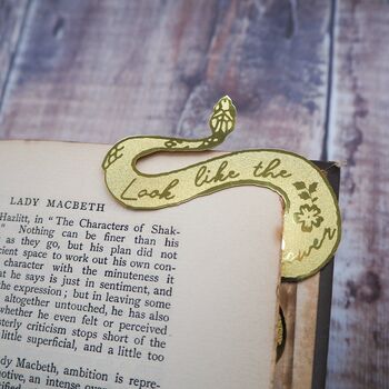Lady Macbeth Brass Bookmark, 2 of 6