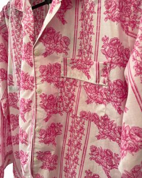 Pink Delft Pyjama Set, 3 of 7