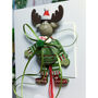 Dancing Reindeer Luxury Christmas Card, thumbnail 3 of 5