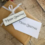 Merry Christmas Large Rubber Stamp For Crafting, thumbnail 4 of 6