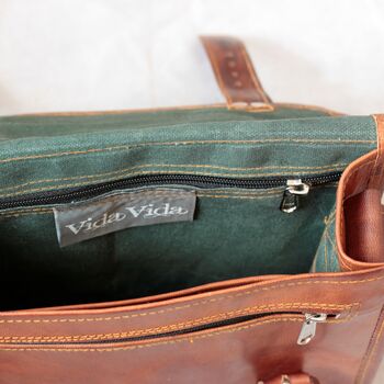 Personalised Leather Crossbody Bag, 2 of 2