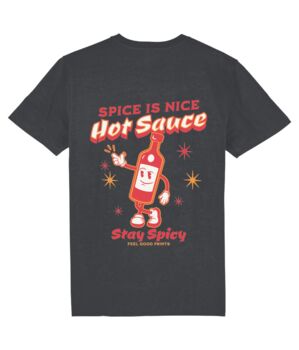 Spice Is Nice, Hot Sauce, Stay Spicy, Unisex Graphic T Shirt, 5 of 8