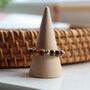 Tiger’s Eye Thumb Ring With Pouch And Info Card, thumbnail 1 of 6