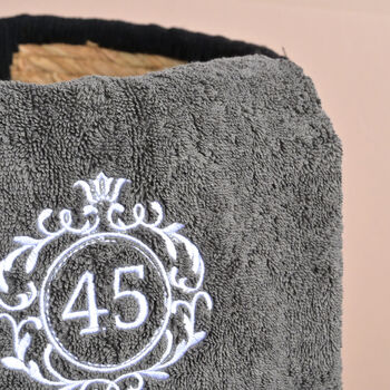 Personalised Anniversary Hand Towel, 4 of 6