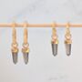 The En Pointe Smoky Quartz Earrings, thumbnail 1 of 8