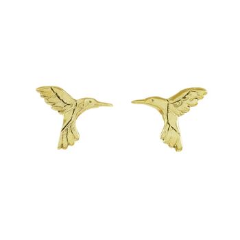 Hummingbird Stud Earrings, 2 of 5