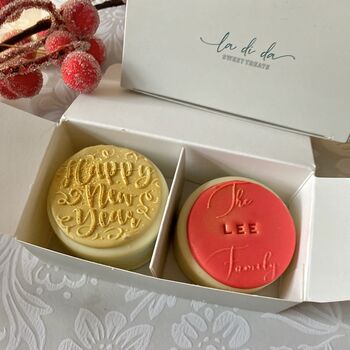 Personalised Lunar New Year Coated Oreo Twin Gift, 2 of 12