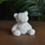 Handmade Eco Resin Geometric Bear Ornament, thumbnail 5 of 7