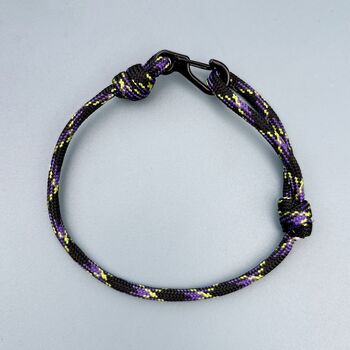 Cordy Coloured Strap Bracelet Anklet Wraparound Style, 5 of 7