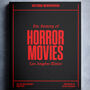 Horror Movies Personalised Gift Movie History Book, thumbnail 1 of 9