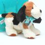 Puppy Hound Dog With Personalised Heart Keepsake, thumbnail 1 of 6