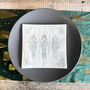 Elegant Silver Nutcracker Christmas Paper Napkins 20 Pack, thumbnail 3 of 7