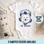 Samoyed Face Baby Onesie, thumbnail 1 of 6