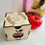Personalised Thank You Royal Gala Apple Candle Gift, thumbnail 2 of 5
