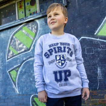 Keep Your Spirits Up Boys' Graphic Sweatshirt, 5 of 5